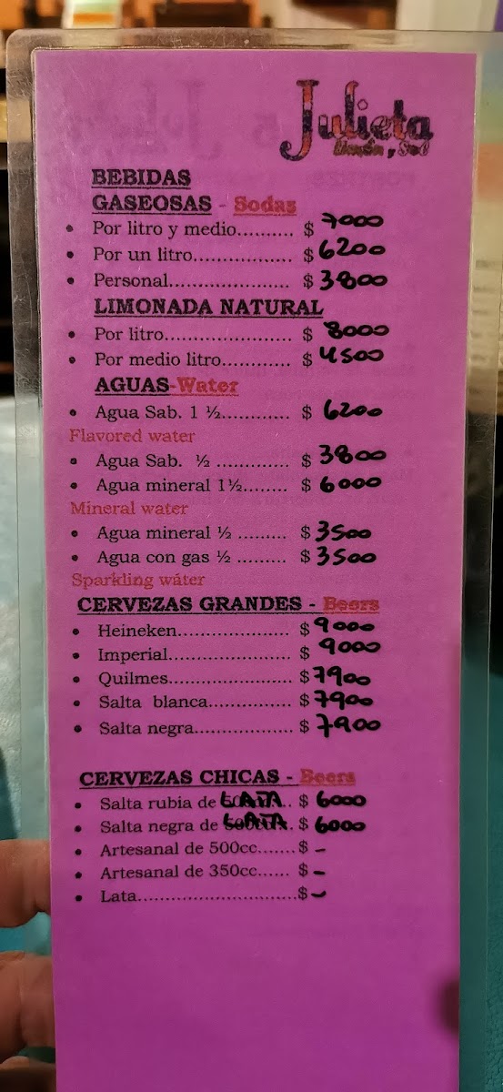 Menu Julieta Limon Y Sal-7